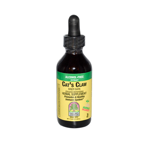 Nature's Answer Cat's Claw Inner Bark (Alcohol Free 2 fl Oz)