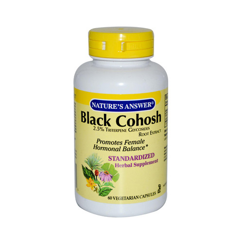 Nature's Answer Black Cohosh Root Extract (60 Veg Capsules)