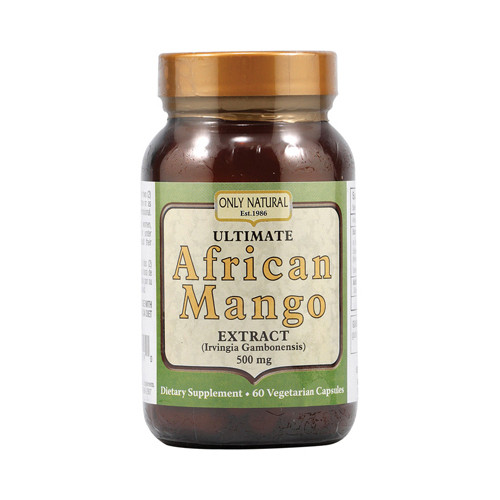 Only Natural Ultimate African Mango Extract 500 mg (60 Veg Capsules)