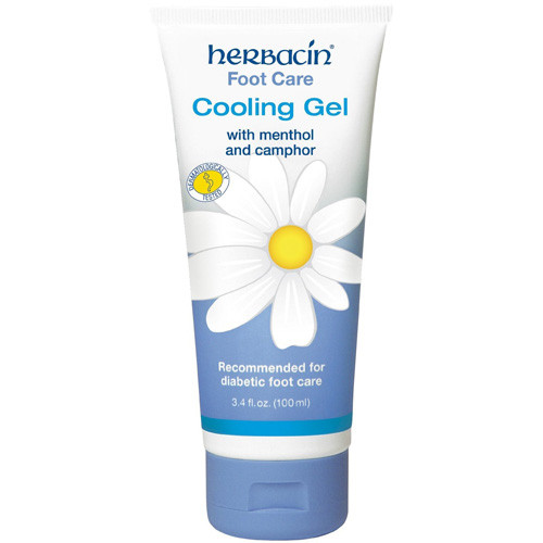 Herbacin Kamille Cooling Gel Foot Care (3.4 fl Oz)