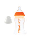 Thinkbaby Baby Bottle with Stage A Nipple (0-6 Months) 9 Oz