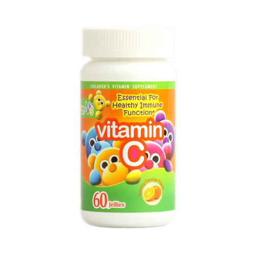 Yum V's Vitamin C Jellies Yummy Orange (60 Chewables)