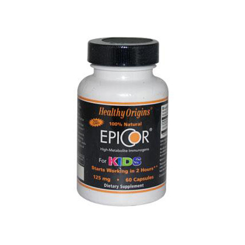 Healthy Origins EpiCor for Kids 125 mg (60 Capsules)