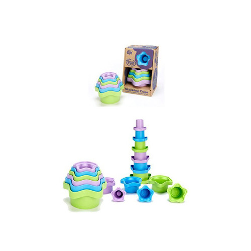 Green Toys Stacking Cups (6 Cups)