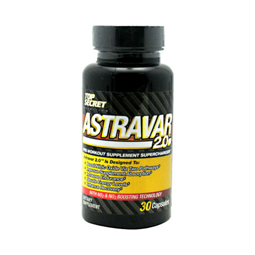 Top Secret Nutrition Astravar 2.0 30 Capsules