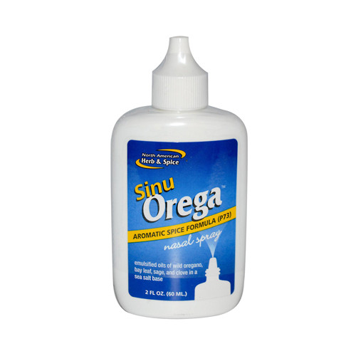 North American Herb and Spice Sinu-Orega Nasal Spray 2 fl Oz