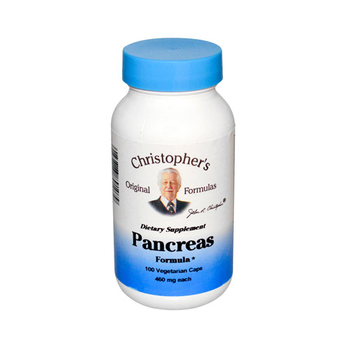 Dr. Christopher's Original Formulas Pancreas Formula 460 mg (1x100 Vcaps)