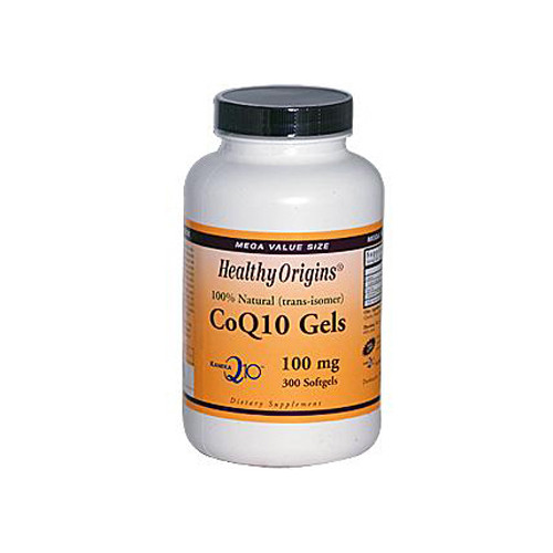 Healthy Origins CoQ10 Gels 100 mg (1x300 Softgels)