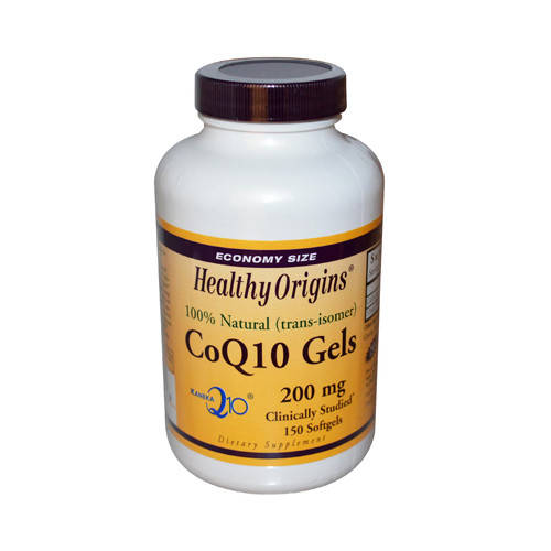 Healthy Origins CoQ10 Gels 200 mg (1x150 Softgels)