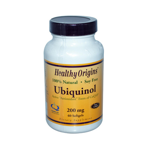 Healthy Origins Ubiquinol Kaneka QH 200 mg (60 Softgels)