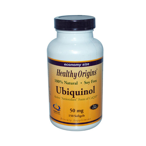 Healthy Origins Ubiquinol Kaneka QH 50 mg (1x150 Softgels)
