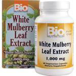 Bio Nutrition Inc White MuLberry Leaf Extract 1000 mg (1x60 Veg Capsules)
