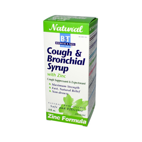 Boericke and Tafel Cough And Bronchial Syrup With Zinc (8 fl Oz)