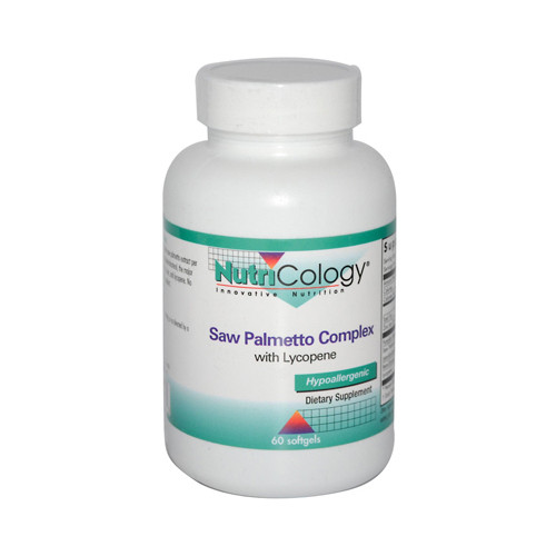 NutriCology Saw Palmetto Complex with Lycopene (60 Softgels)