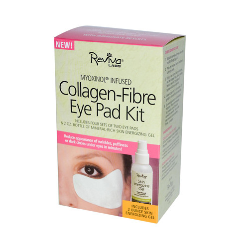 Reviva Labs Collagen Fibre Eye Pad Kit 2-Pads 2 Oz