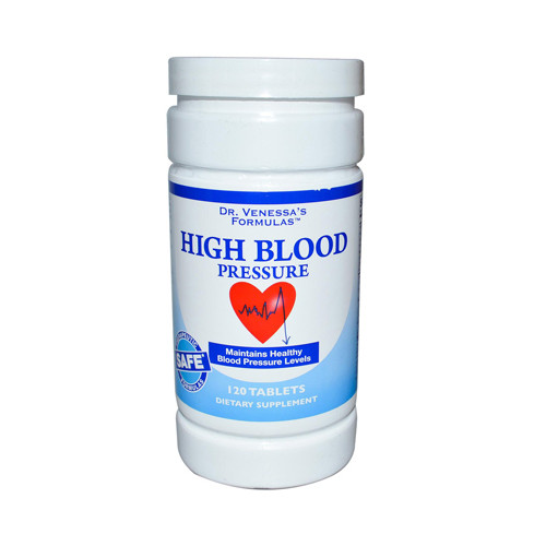 Dr. Venessa's High Blood Pressure Support (1x120 Tablets)
