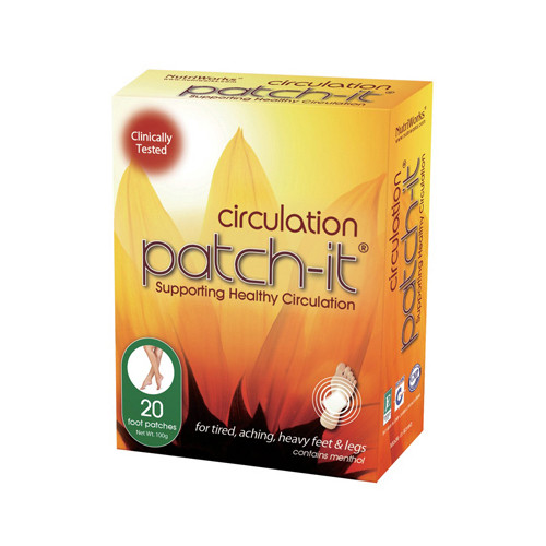 Nutriworks Patch-It Circulation (1x20 Count)