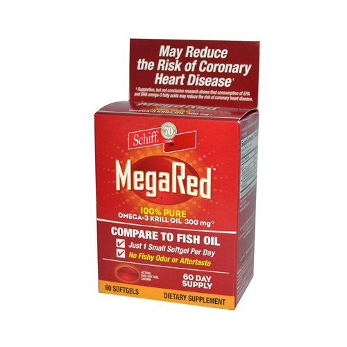 Schiff MegaRed Omega-3 Krill Oil 300 mg (60 Softgels)
