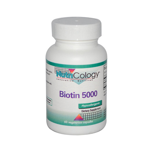 NutriCology Biotin 5000 (60 Capsules)