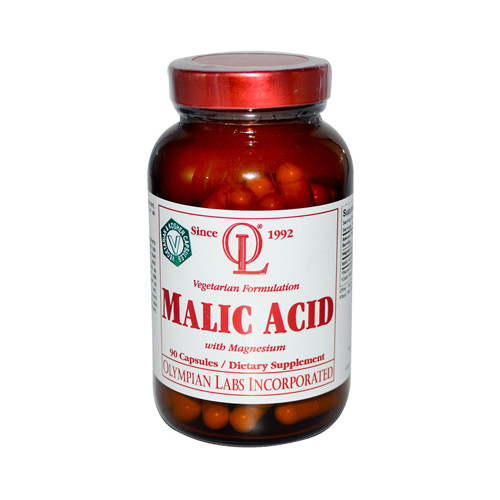 Olympian Labs Malic Acid with Magnesium (90 Veg Capsules)