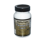 Healthy Origins Vitamin D3 5000 IU (120 Softgels)