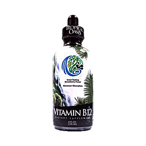 Tropical Oasis Vitamin B12 Dropper Strawberry (4 fl Oz)