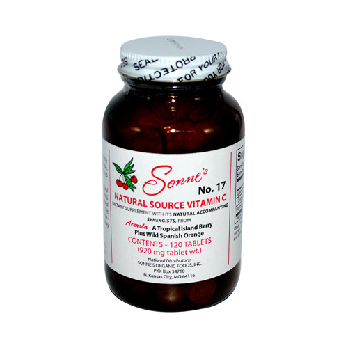 Sonne's Natural Source Vitamin C No 17 (1x120 Tablets)