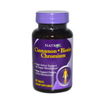 Natrol Cinnamon Biotin Chromium (1x60 Tablets)