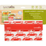 Lunchskins Bag Snack Red Car 1 Count