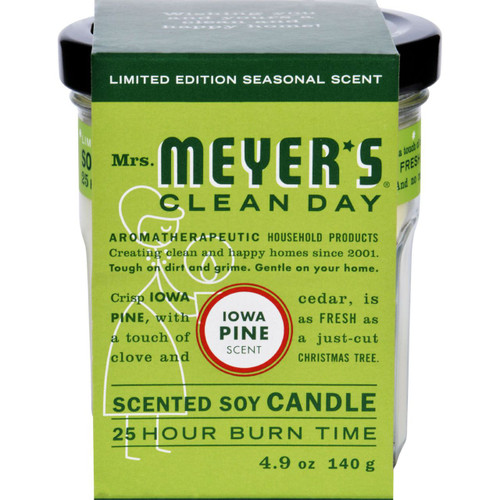 Mrs. Meyer's Soy Candle Iowa Pine 4.9 oz