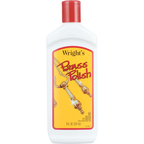 J A Wright Cleaner Brass Polish 8 oz case of 6