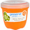 Preserve Food Storage Container Round Mini Orange 8 oz 1 Count