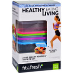 Fit and Fresh Containers Healthy Living Smart Portion 2 Cup Size 10 Pieces