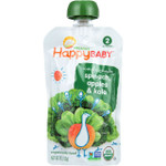 Happy Baby  Food Organic Simple Combos Stage 2 Spinach Apples and Kale 3.5 oz case of 16