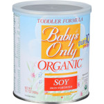 Baby's Only Organic Toddler Formula Soy 12.7 oz