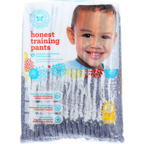 The Honest Company Training Pants Night Size 3 to 4T 23 count 1 each