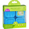 Green Sprouts Storage Cubes Glass Fresh Baby Food Aqua 2 oz 4 Pack