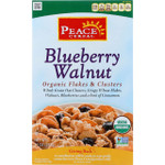 Peace Cereals Cereal Organic Flakes and Clusters Blueberry Walnut 11 oz case of 6