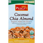 Peace Cereals Cereal Organic Flakes and Clusters Coconut Chia Almond 11 oz case of 6