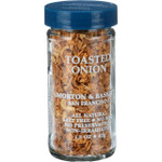 Morton and Bassett Seasoning Onion Toasted 1.5 oz Case of 3