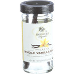 Rodelle Organic Vanilla Beans Whole Bourbon 2 Count Case of 6