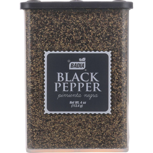 Badia Spices Pepper Black Ground 4 oz 1 each