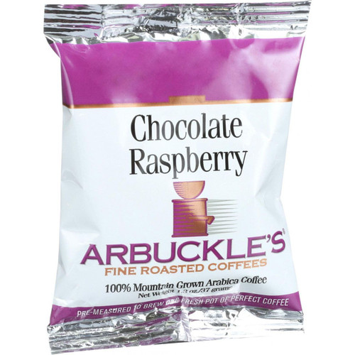 Arbuckles' Coffee Chocolate Raspberry 1.3 oz Case of 10