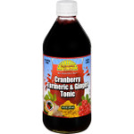 Dynamic Health Tonic Cranberry Turmeric and Ginger 16 oz