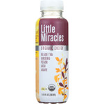 Little Miracles Drink Organic Ready to Drink Black Tea Ginseng Peach Acai Agave 11.16 oz case of 12