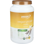 Organic Food Bar Vegan Protein Powder USDA Certified Organic Vanilla 33.1 oz