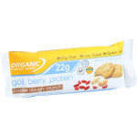 Organic Food Bar Protein Bar Goji Berry Protein Cookie Dough Crunch 2.9 oz Bars Case of 12