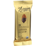 22 Days Nutrition Organic Protein Bar Almond Butter Chocolate Chip Case of 12 2.6 oz Bars