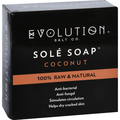 Evolution Salt Bath Soap Sole Coconut 4.5 oz