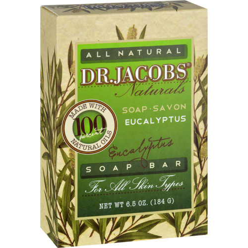 Dr. Jacobs Naturals Bar Soap Castile Eucalyptus 6.5 oz